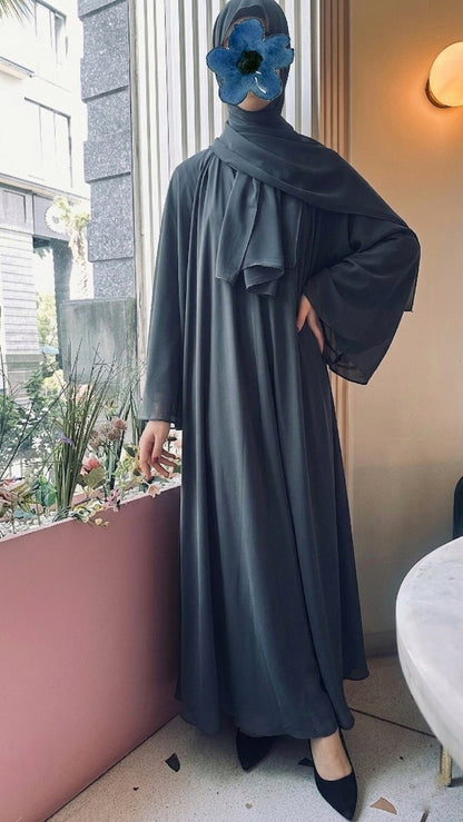Noor Grey Abaya