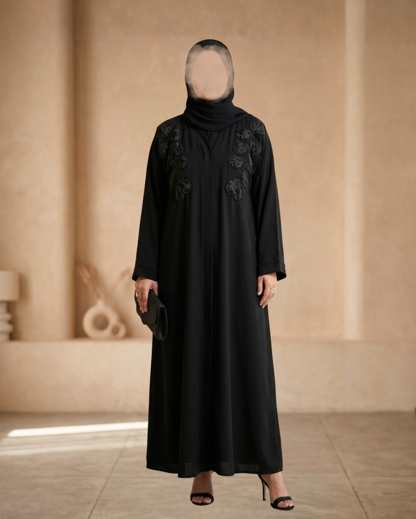 Sheen Tissue Abaya