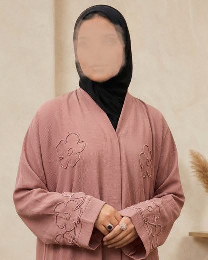 BLUSH VEIL ABAYA