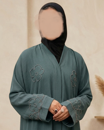 Emerald Teal Abaya