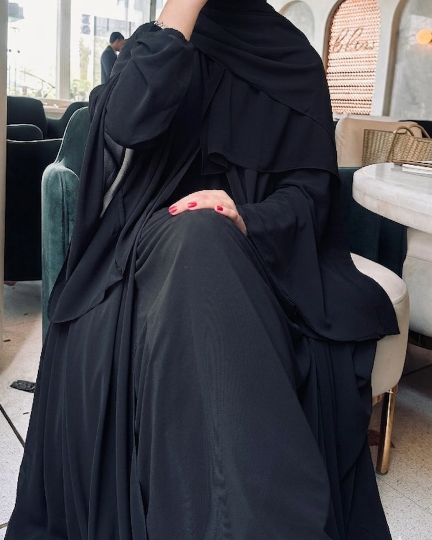 Noor Black Abaya
