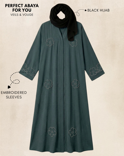 Emerald Teal Abaya