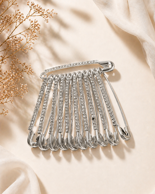 Crystal Safety Pins