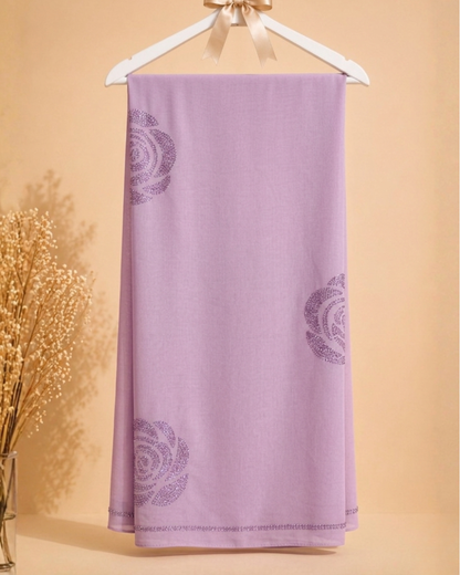 Noir Blossom Shawl - Pink