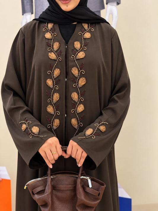Mocha Brown Abaya